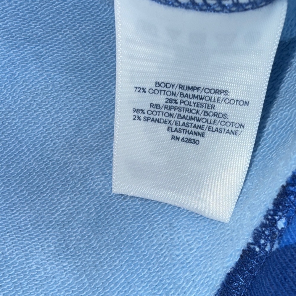 Lands' End Blue Patterned Jacket - Picture 6 of 7